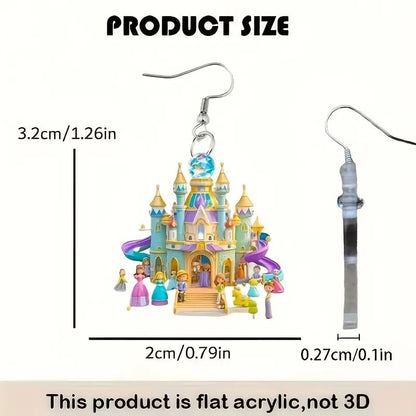 🏰Elegant Castle Drop Earrings