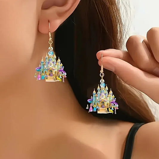 🏰Elegant Castle Drop Earrings
