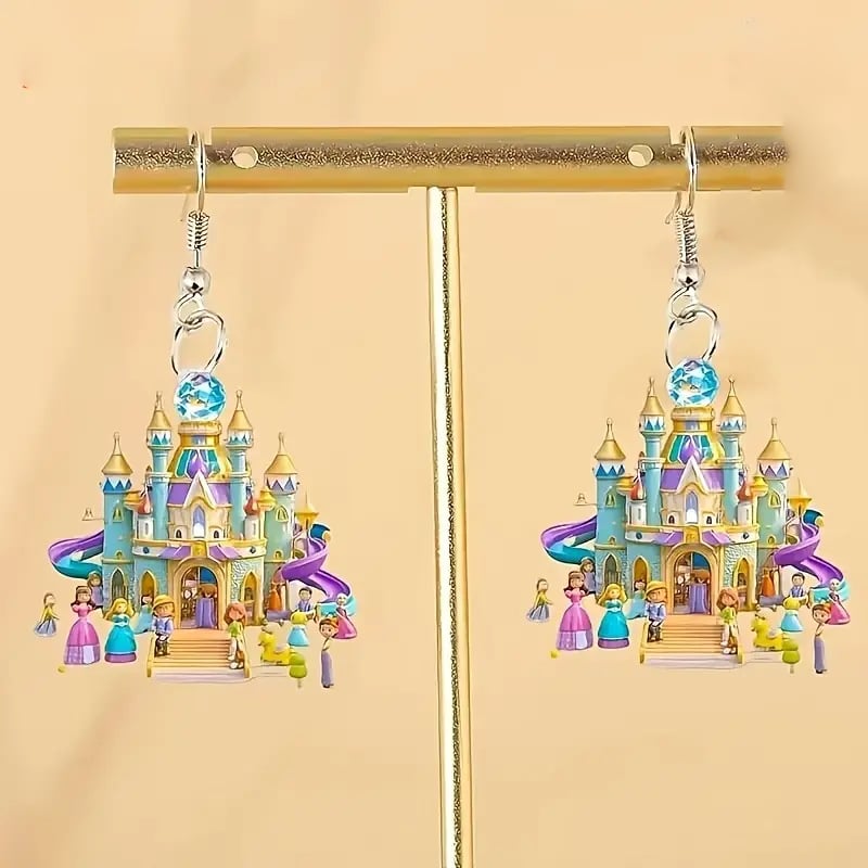 🏰Elegant Castle Drop Earrings